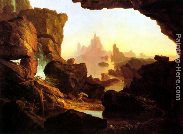 Thomas Cole The Subsiding of the Waters of the Deluge